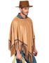 Hippie/Meksikansk/Indianer Poncho til Voksen