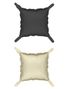 4 stk Tosidig Beige/Svart Firkantet Folie Ballong for Backdrop/Bakgrunn