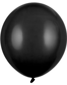 25 stk 43 cm - Kjempe Store Pastell Svarte Ballonger
