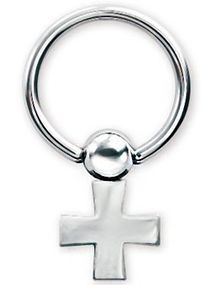 Cross Steel BCR Piercing - Strl 1.6 x 12 mm