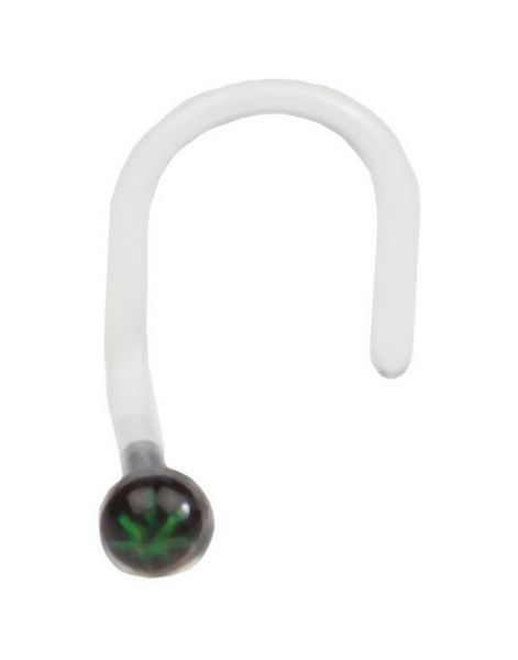 Green Weed - Næsepiercing
