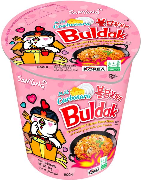 Samyang Buldak Hot Chicken Carbonara Ramen Cup 80 g (Korea)