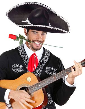 Sort Kæmpe Sombrero
