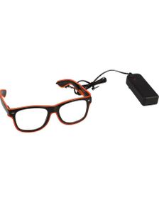 El-Wire Briller - Rød