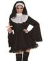 Flørtende Nonne - Nonnekostyme - Strl S/M