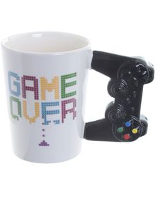 Game Over - Krus med Spillekontrol-Formet Håndtag