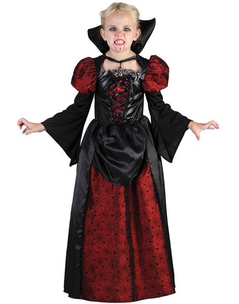 Lille Frøken Vampyr Børnekostume