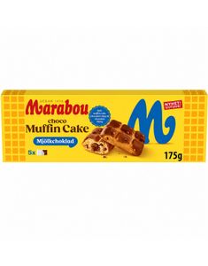 Marabou Choco Muffin Cake - Muffinskake med Sjokoladebiter og Sjokoladefyll 175 gram