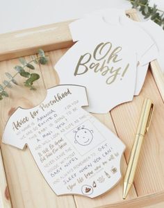 10 stk Advice for Parenthood Kort - Oh Baby