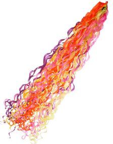 Farverige Kvaste Ballonhale 75 cm