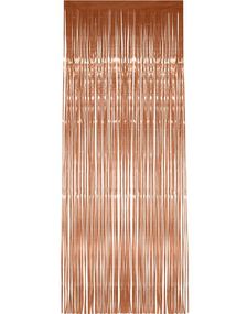 Rose Gullfarget Shimmer Dørforheng 244x91 cm