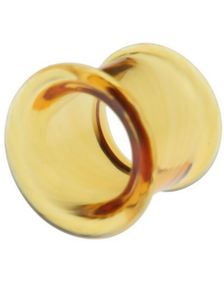 Lys Brun Pyrex Piercing Tunnel