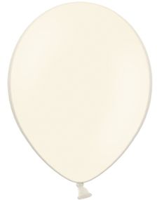 10 stk. 30 cm - Lys Ivory/Elfenben Balloner