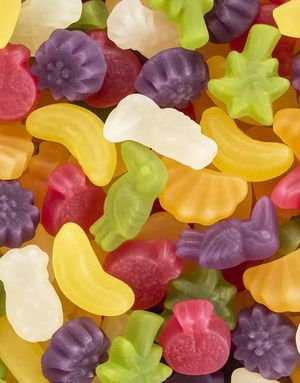 1 kg Haribo Troppi Frutti - Gelegodteri med Forskjellige Fruktsmaker