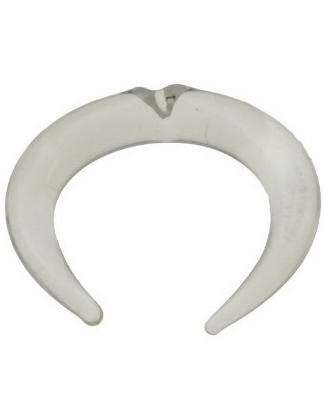 Pyrex Djengis 4 mm - Gennemsigtig Ørepiercing