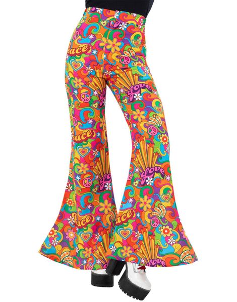 60's Hippie Peace Kostymebukse til Dame