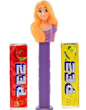 Disney Prinsesse Tangled Pez-Holder med 3 stk Pez Pakker (USA Import)