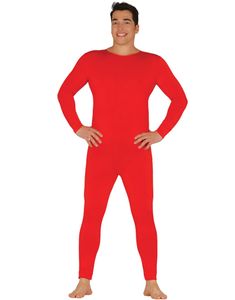 Rød Jumpsuit/Bodysuit til Mand