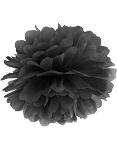Sort Pom Pom 25 cm