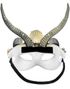 Voodoo Øyemaske med Horn