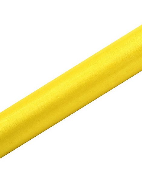 GUL Gennemsigtig Organzaløber 36 cm x 9 meter