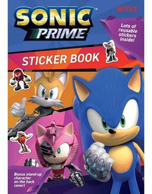 Sonic Prime - Klistremerkebok med klistremerker
