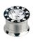 Piercing Plug med Diamant & Små Sorte & Hvide Sten