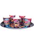 Serveringsbrett i Hardplast 34 cm - Disco Fever