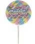 12 stk Store Pastell Regnbuefarget Kjærlighet på Pinne 11 cm - Mr. Candy - Hel Eske