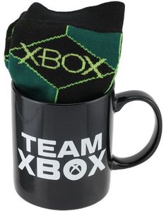 Lisensiert Xbox Keramikk Krus og Sokkesett