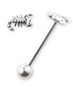 Skorpion - Tungepiercing
