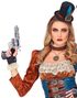 Svart Revolver i Skumlatex 25 cm