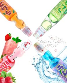 Taste Them All – Ramune Japansk Sodavand – Fire Smagsvarianter