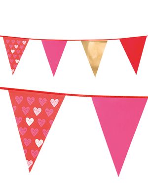 Flagbanner 6 Meter - Love You