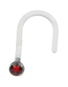 Red Star - Næsepiercing