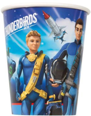 8 stk Papkrus 270 ml - Thunderbirds