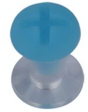 Bolt - Lyseblå Piercing Plug