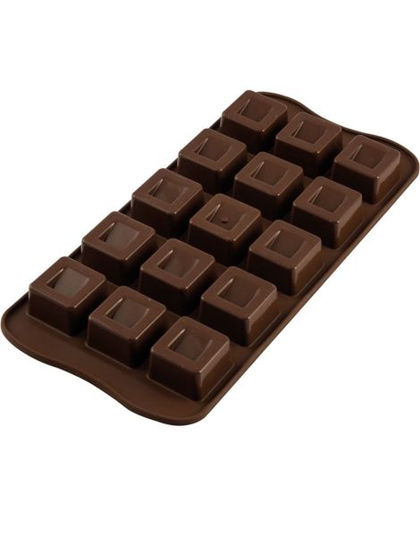 Silikomart Easy Choc Cubo - Kube Sjokoladeform