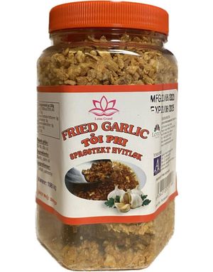 Fried Garlic - Sprøstekt Hvitløk - Lotus Grand 200 gram (Vietnam)