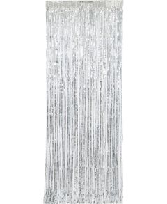 Sølvfarvet Dørforhæng 250x90 cm