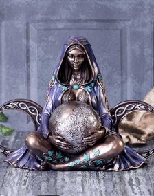 Triple Moon Goddess - Gudinne med Tre Måner Figur 31 cm