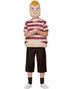 Licenseret Addams Family Pugsley Kostume med Maske