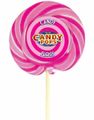 Stor Kærlighed på pind med Candyfloss Smag 75 gram
