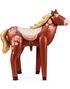 Hest med Blomster Folie Ballong 110x126 cm - Flowers & Horses Party