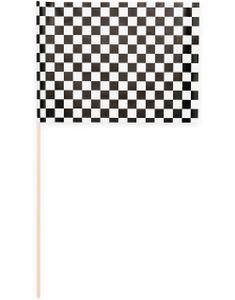 10 stk Racing Papirhåndflagg 20x30 cm