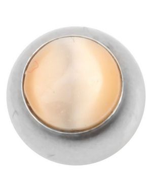 Katteøje Orange - 6 mm Stålkugle til 1,6 mm Stang