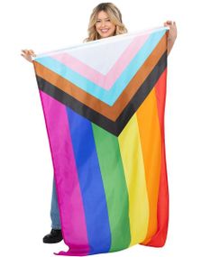 Stort Pride Rainbow Flagg 90x150 cm