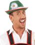 Grøn Oktoberfesthat med Blomst og Kanter