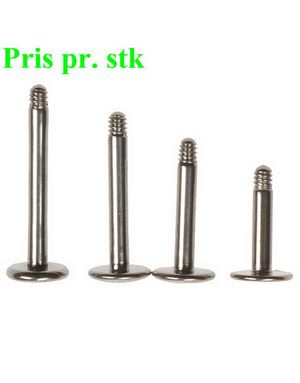 Labret stang til 1,6 mm Kugle