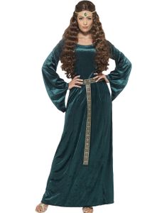 Lady Marion Middelalderkostume